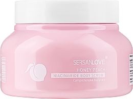 Düfte, Parfümerie und Kosmetik Körperpeeling mit Pfirsichextrakt - Sersanlove Honey Peach Nicotinamide Body Scrub