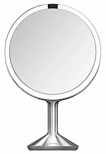 Düfte, Parfümerie und Kosmetik Runder sensorischer Spiegel 25 cm  - Simplehuman Sensor Mirror Trio Max Stainless Steel