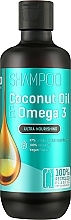 Düfte, Parfümerie und Kosmetik Haarshampoo Coconut Oil & Omega 3 - Bio Naturell Shampoo