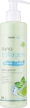 Düfte, Parfümerie und Kosmetik Fußcreme Minze und Limette - NanoCode NanoCollagen