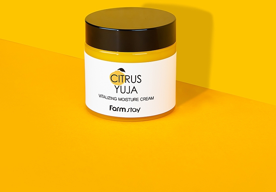 GESCHENK! Gesichtscreme - FarmStay Citrus Yuja Vitalizing Moisture Cream  — Bild N3