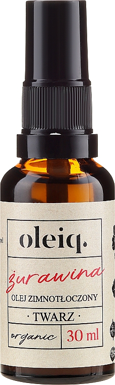 Gesichtsöl aus Moosbeeren - Oleiq Cranberry Face Oil — Bild N1