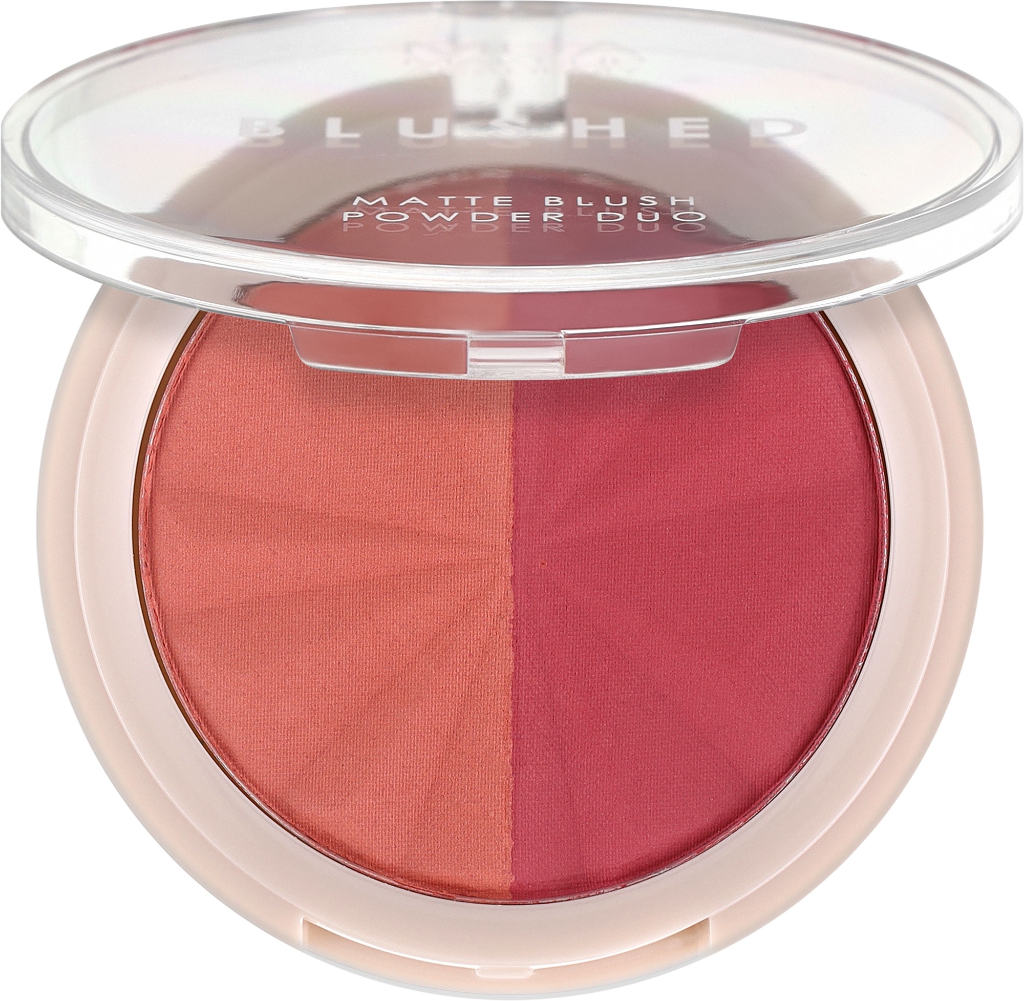 Doppeltes Rouge - MUA Blushed Duo Powder Blusher — Bild Ginger