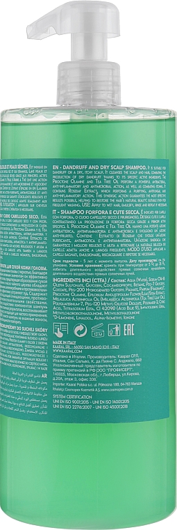 Anti-Shuppen Shampoo - Kaaral K05 Dandruff And Dry Sclap Shampoo — Bild N2