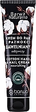 Düfte, Parfümerie und Kosmetik Handcreme mit Seidenproteinen und Baumwollöl für sehr trockene Haut - Barwa Natural Hand Cream