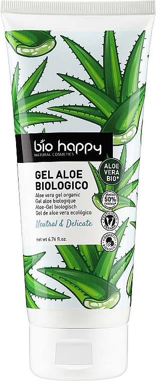 Gel für Gesicht und Körper mit Aloe - Bio Happy Aloe Gel — Bild N1