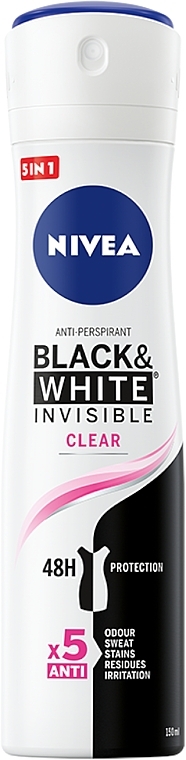 Deospray Antitranspirant - NIVEA For Women Black & White Power Deodorant Spray — Bild N1
