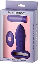 Sexspielzeug - Femme Funn Versa Bullet Plus P Sleeve Dark Purple — Bild N2