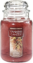 Düfte, Parfümerie und Kosmetik Duftkerze im Glas Herbstkranz - Yankee Candle Autumn Wreath Candle