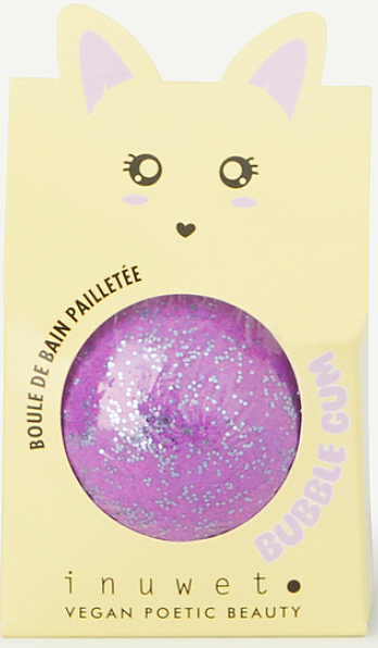 Badebombe - Inuwet Bath Bomb Glitter Bubble Gum — Bild N1