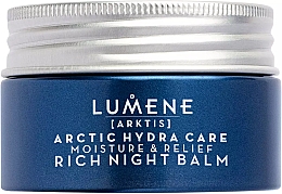 Beruhigender und feuchtigkeitsspendender Nachtbalsam mit Haferbutter - Lumene Arctic Hydra Care Moisture & Relief Rich Night Balm — Bild N1