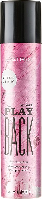 Trockenes Shampoo - Matrix Style Link Mineral Play Back Dry shampoo — Bild N1