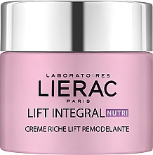 Reichhaltige modellierende Gesichtscreme mit Lifting-Effekt für sehr trockene Haut - Lierac Lift Integral Nutri Sculpting Lift Rich Cream — Bild N1