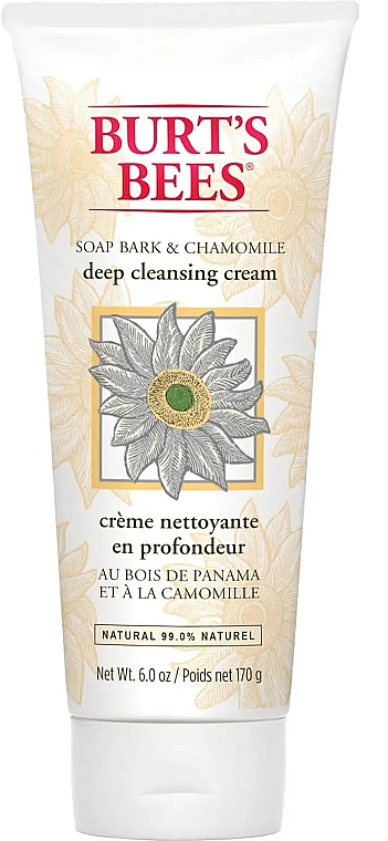 Creme-Seife für das Gesicht - Burt's Bees Soap Bark & Chamomile Deep Cleansing Cream — Bild N1