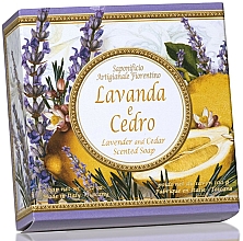 Düfte, Parfümerie und Kosmetik Naturseife Lavendel und Zeder - Saponificio Artigianale Fiorentino Capri Lavender & Cedar