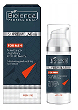 Feuchtigkeitsspendende und beruhigende Gesichtscreme für Männer - Bielenda Professional SupremeLab For Men — Bild N1