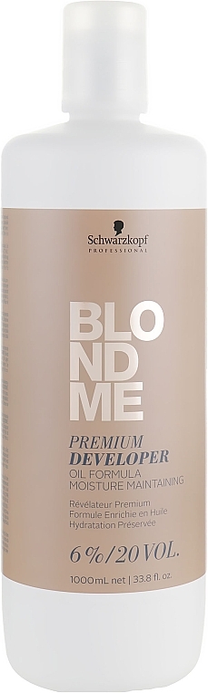 Entwicklerlotion 6% - Schwarzkopf Professional Blondme Premium Developer 6% — Bild N3