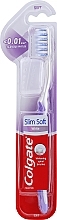 Zahnbürste weich violett - Colgate Slim Soft White 0.01 mm  — Bild N1