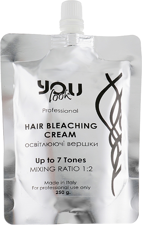 Aufhellende Creme - You Look Professional Hair Bleaching Cream — Bild N2