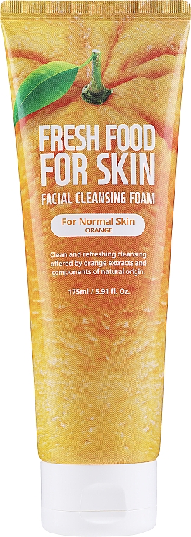 Gesichtsreinigungsschaum mit Orangenextrakt für normale Haut - Superfood For Skin Freshfood Orange Cleansing Foam — Bild N1