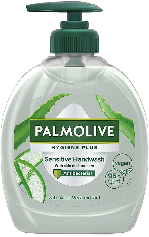 Antibakterielle flüssige Handseife - Palmolive Hygiene-Plus Sensitive Aloe Vera Liquid Hand Wash — Bild N5