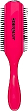 Düfte, Parfümerie und Kosmetik Haarbürste D4 schwarz mit rosa - Denman Original Styling Brush D4 Asian Orchid