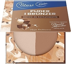 Set Konturierungspuder und Bronzer - Stars from The Stars x Wedel Powder and Bronzer Contouring Set — Bild N1