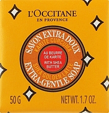 Seife - L'occitane Karite Curcuma Extra Gentle Soap — Bild N1