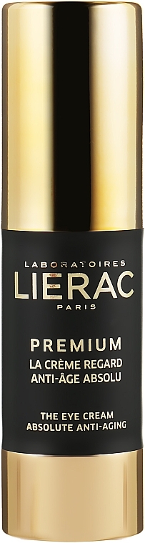 Anti-Aging Creme für die Augenpartie gegen Falten und dunkle Augenringe - Lierac Paris Premium Eyes