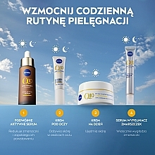 Feuchtigkeitsspendende Anti-Falten-Tagescreme für alle Hauttypen - Nivea Q10 Firming SPF 30 — Bild N8