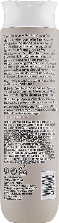 Anti-Frizz Shampoo für alle Haartypen - Living Proof Frizz Shampoo — Bild N2