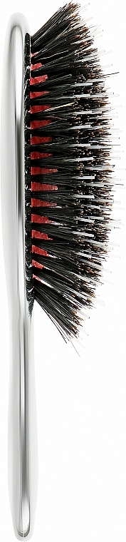Kleine Haarbürste mit Naturborsten 21M silber - Janeke Silver Hairbrush — Bild N3