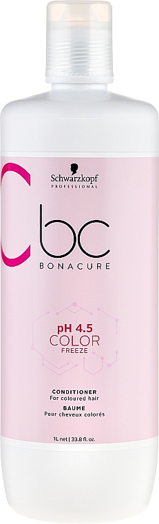 Conditioner für coloriertes Haar - Schwarzkopf Professional Bonacure Color Freeze pH 4.5 Conditioner — Bild N5