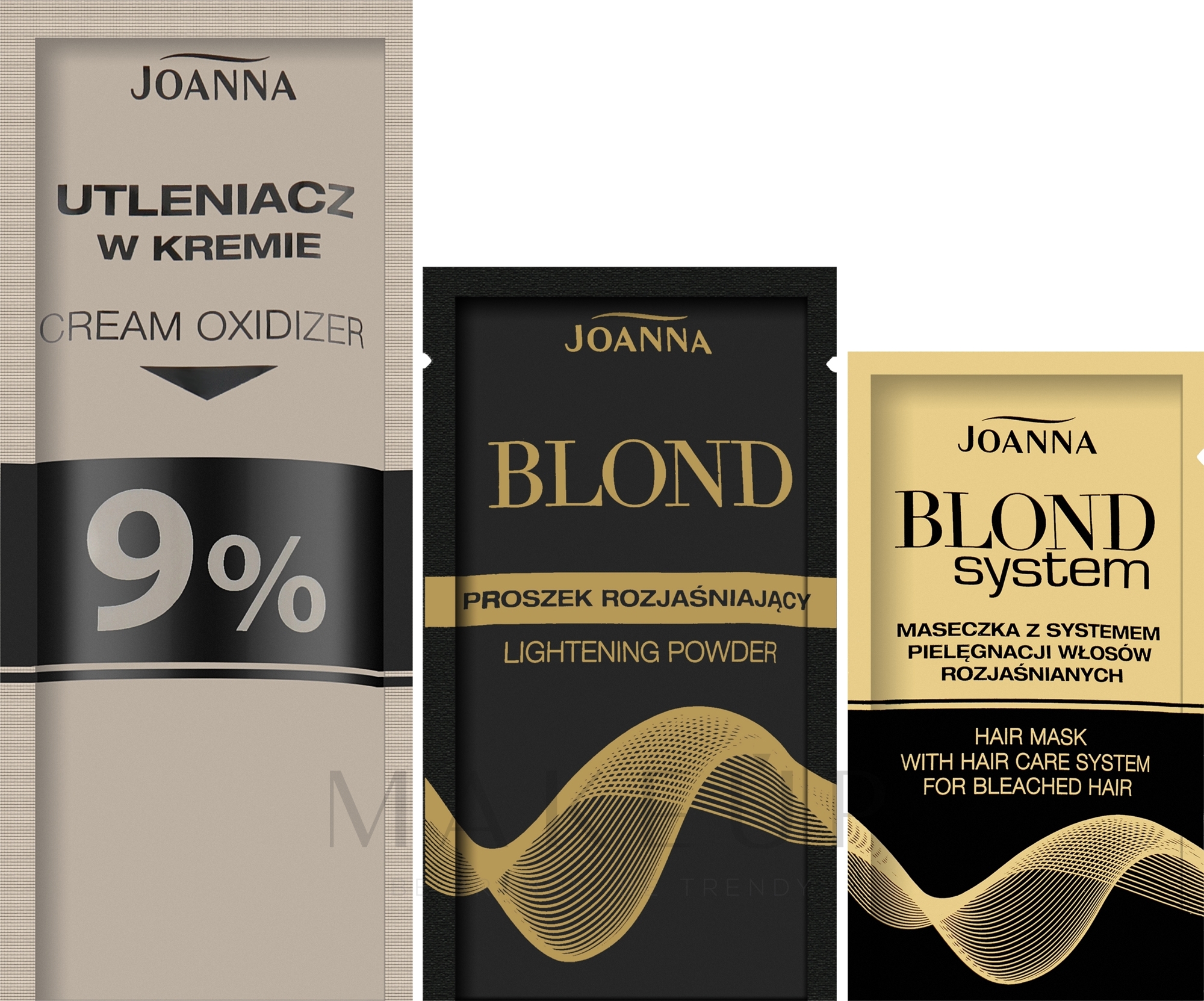 Haaraufheller - Joanna Multi Blond Platinum 9 Tones — Bild 95 g