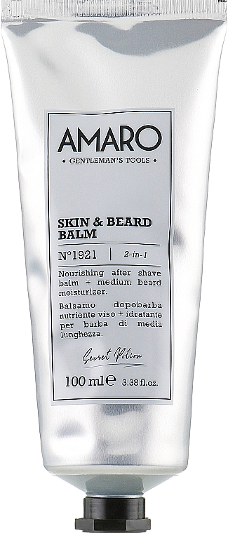 After Shave Balsam - FarmaVita Amaro Skin And Beard Balm — Bild N1