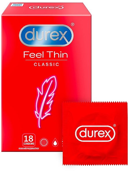 Kondome 18 St. - Durex Feel Thin Classic — Bild N1