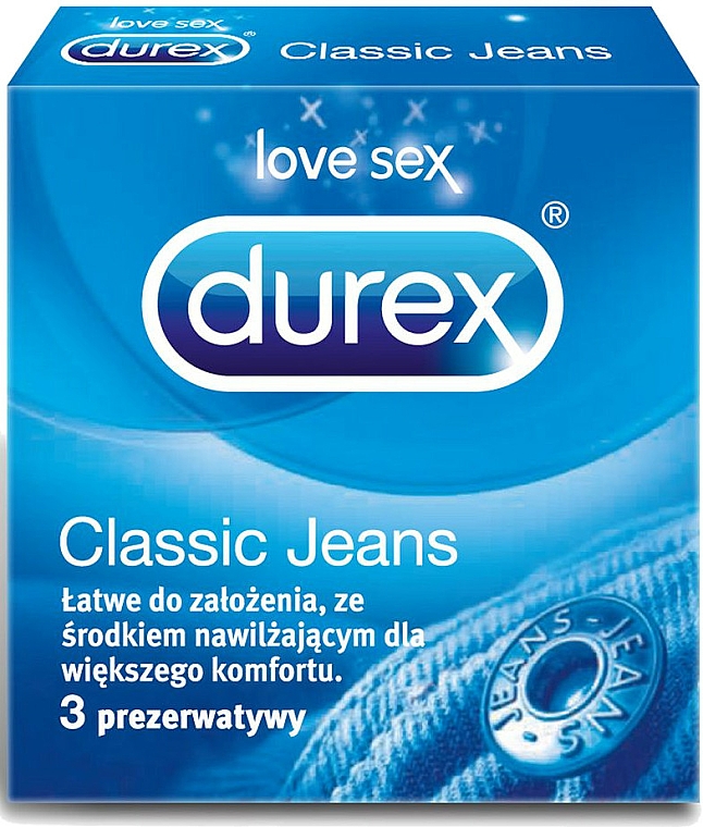 Kondome 3 St. - Durex Classic Jeans — Bild N1