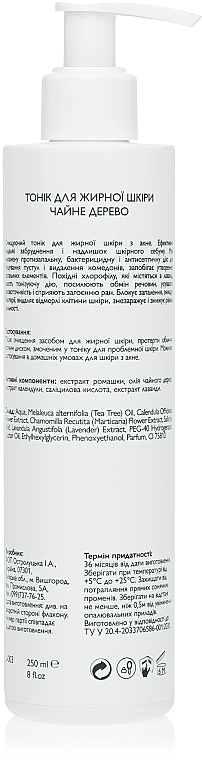 Gesichtstonikum mit Tee Baum - KleoDerma Tonic Lotion Melaleuca Alternifolia — Bild N2