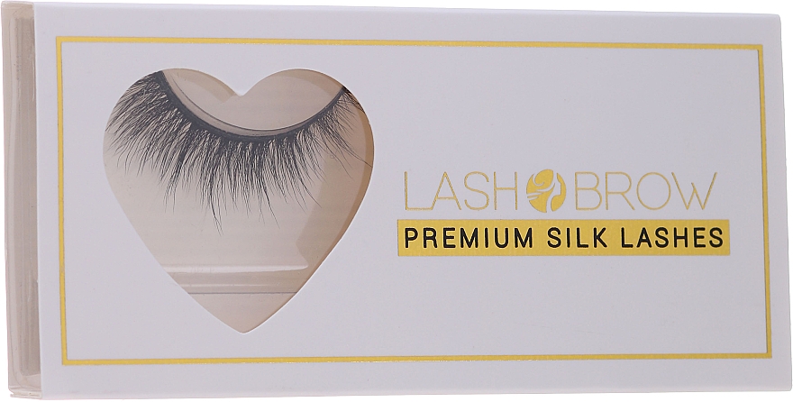 Wimperbuscheln-Set - Lash Brow Premium Silk Lashes Insta Glam — Bild N1