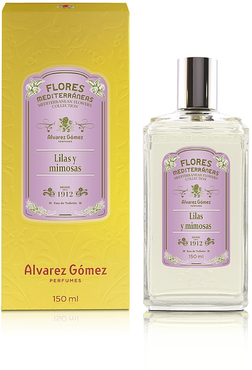 Alvarez Gomez Flores Mediterraneas Lilas y Mimosas - Eau de Toilette — Bild N1