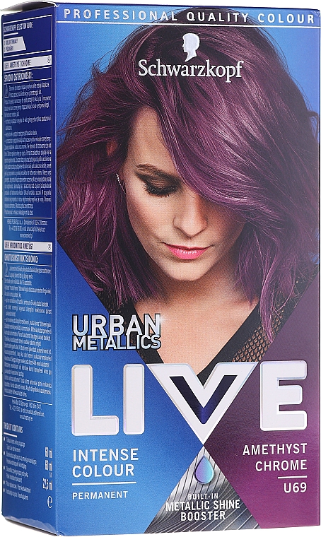 Haarfarbe - Schwarzkopf Live Urban Metallics Intense Colour