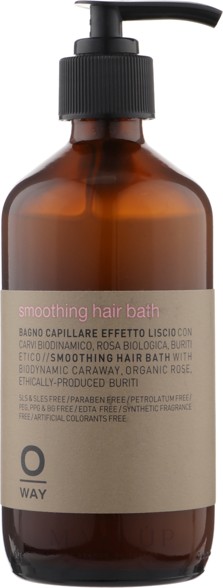 Glättendes Shampoo für trockenes Haar - Rolland Oway Smooth — Bild 240 ml