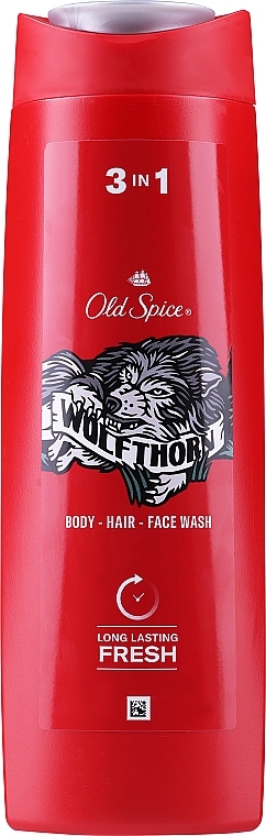 2in1 Shampoo-Duschgel - Old Spice Wolfthorn Shower Gel + Shampoo 3 in 1 — Bild N2