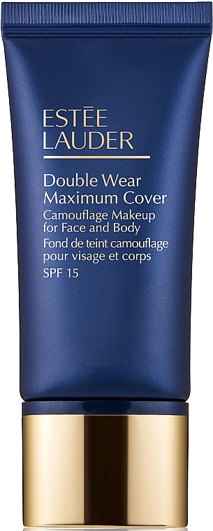 Stark deckende Foundation für Gesicht und Körper SPF 15 - Estee Lauder Double Wear Maximum Cover Camouflage Makeup for Face and Body SPF15