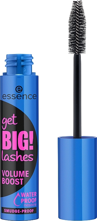 Wasserfeste Volumen-Wimperntusche - Essence Get Big! Lashes volume boost mascara waterproof — Foto N2