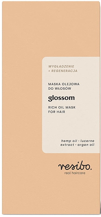 Haarmaske - Resibo Glossom Rich Oil Mask For Hair — Bild N2