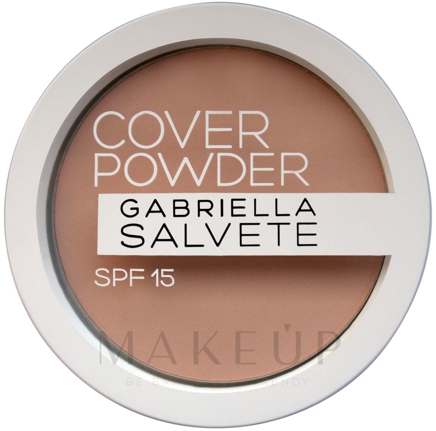 Gesichtspuder - Gabriella Salvete Cover Powder SPF15 — Bild 02 - Beige