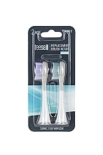 Schall-Zahnbürstenkopf mittel - Teesa Replacement Brush Heads	 — Bild N2