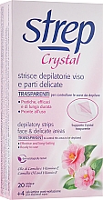 Düfte, Parfümerie und Kosmetik Wachsstreifen für die Enthaarung mit Kamelienöl und Vitamin E - Strep Crystal