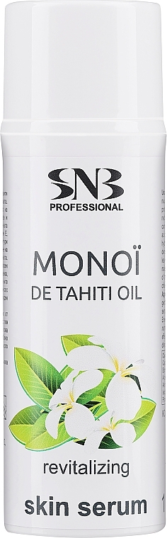 Serum für Gesicht, Hände und Körper mit Monoi-Öl - SNB Professional Revitalizing Skin Serum Monoi De Tahiti Oil  — Bild N1